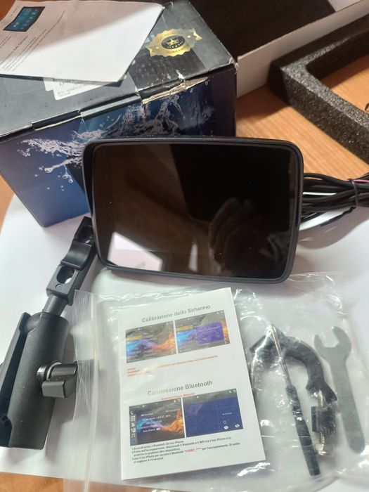 Мото-навигатор IP67+CarPlay/Android auto