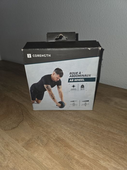 Roda Abdominal Domyos (Decathlon) + caixa