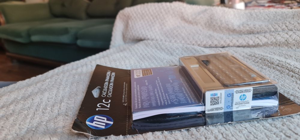 Calculadora Financeira HP 12C Gold – Nova e Embalada (Selada)