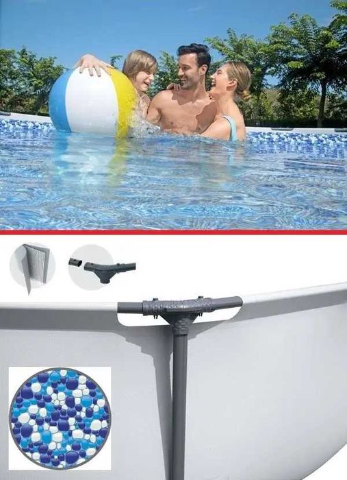 Каркасний басейн BestWay 56408 Steel Pro Max 305 х 76 см