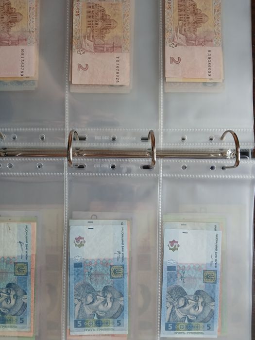 Колекція банкнот України 1992-2024
