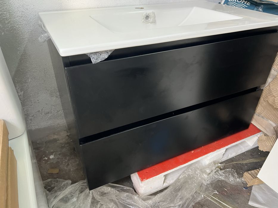 Movel  casa banho Novo Suspenso C/ Lavatorio