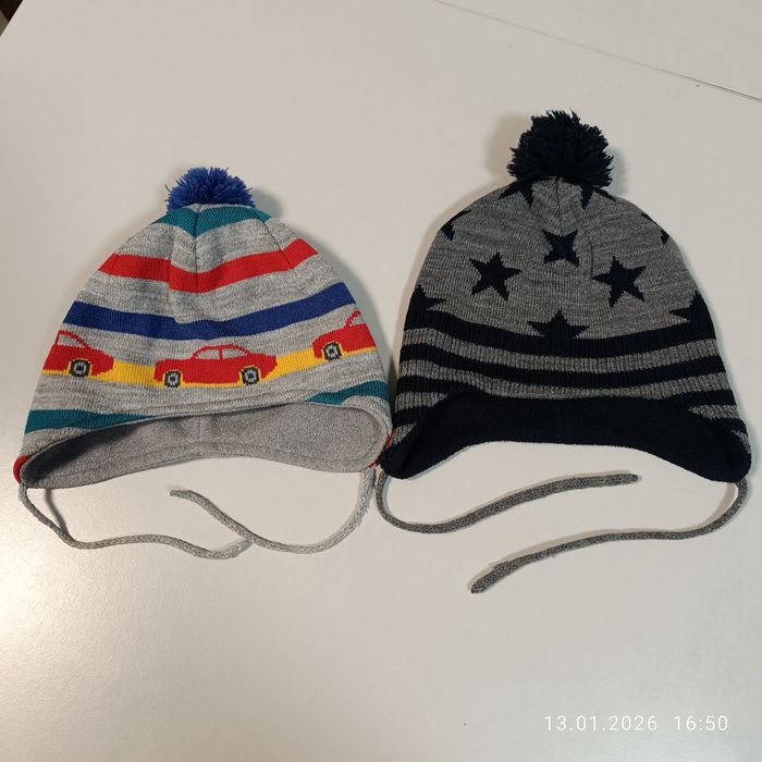 Шапка Шапочка H&M, Baby Club для Хлопчика, р. 86 см, 6-12 міс, 74/80