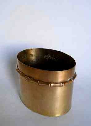 Кашпо для интерьера или растений-латунь, медь