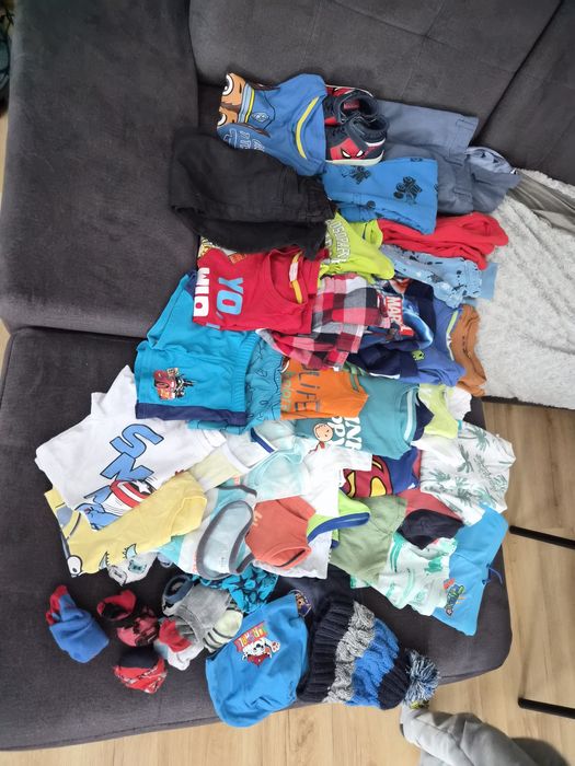 Ubranka chłopięce 110/116