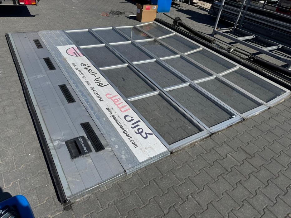 Brama 3.89x3.50 segmentowa panelowa warsztatowa