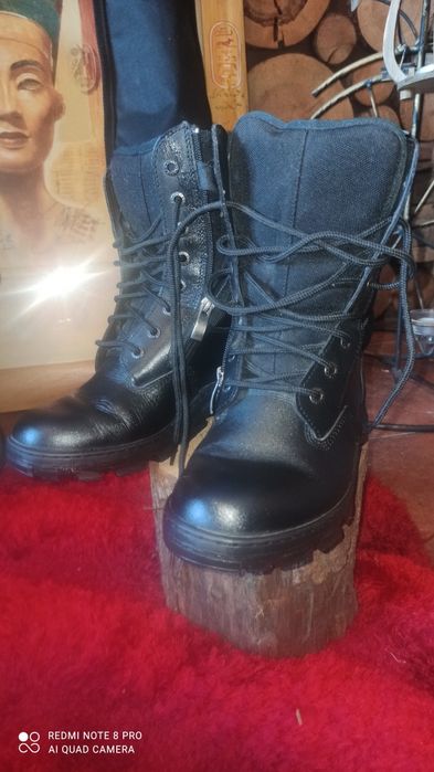 Buty  taktyczne ze skóry Ochrona,Ratownik