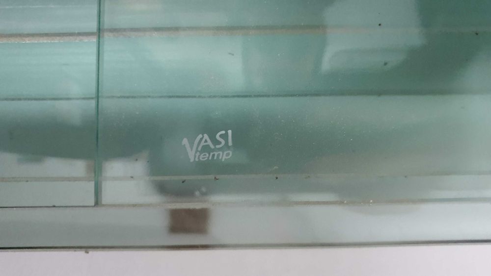 6 painéis de vidros temperados para divisórias (novos)