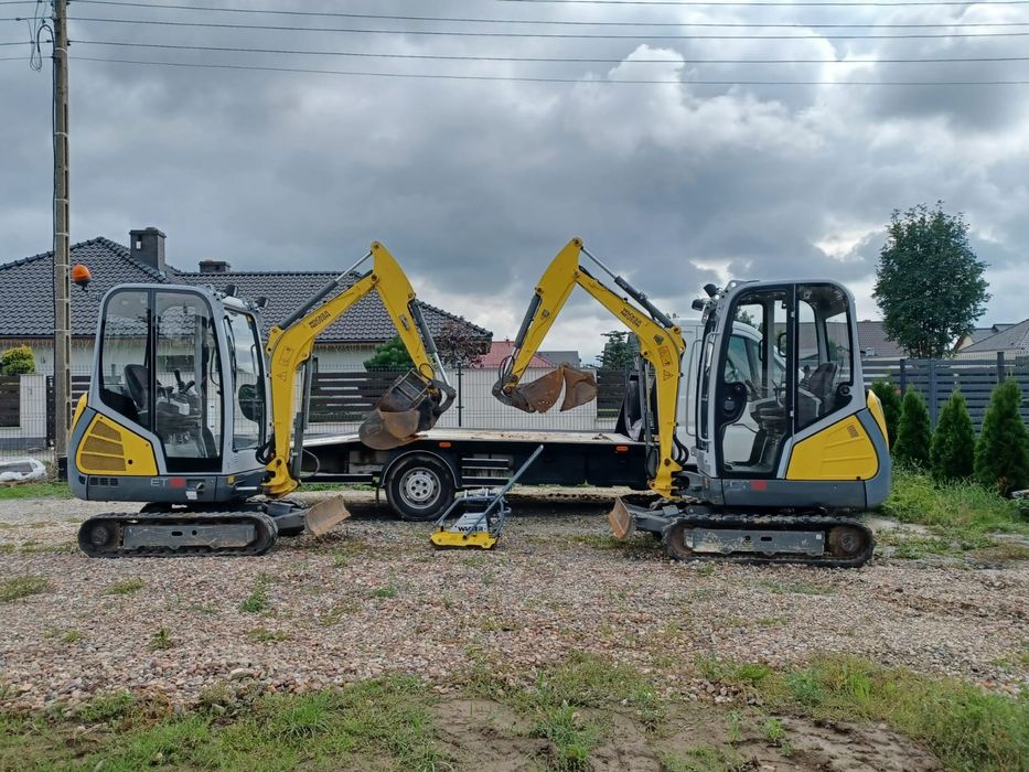 Wynajem na doby!!!Minikoparka Ładowarka miniladowarka - wynajem bez op