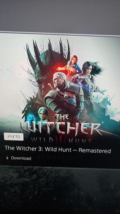 NOVO SELADO The Witcher 3 Wild Hunt GOTY PS4 PS5 PlayStation 4 5 Remastered 2026