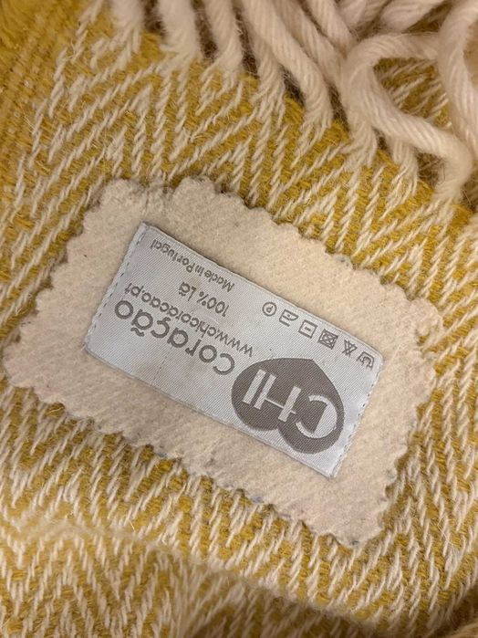 manta de LÃ portuguesa — CHI CORAÇÃO