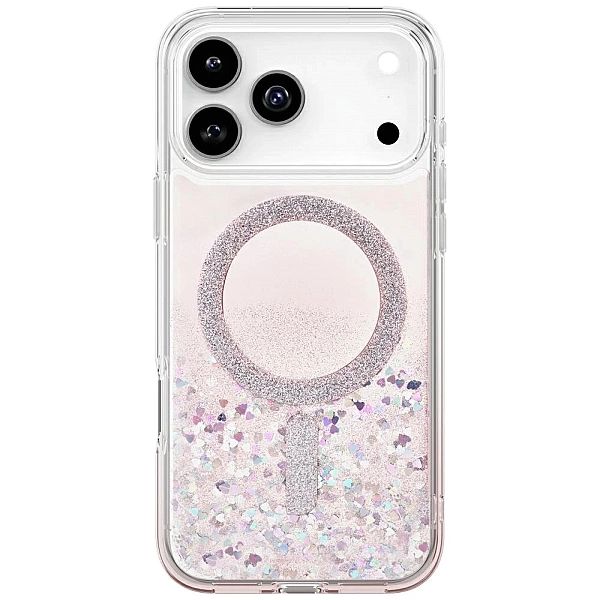 Etui UNIQ Coehl Solea na iPhone 17 Pro Max Magnetic Charging - różowe