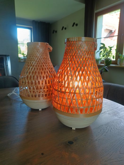 MISTERHULTMISTERHULT lampa ażurowa Ikea boho japandi
Lampa stołowa, bambus/wykonano ręcznie, 36 cm
Lampa stołowa, bambus/wykonano ręcznie, 36 cm