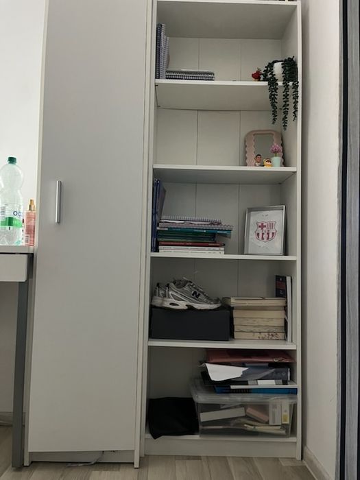 Meble komin z półkami oraz szafka regał tanio .