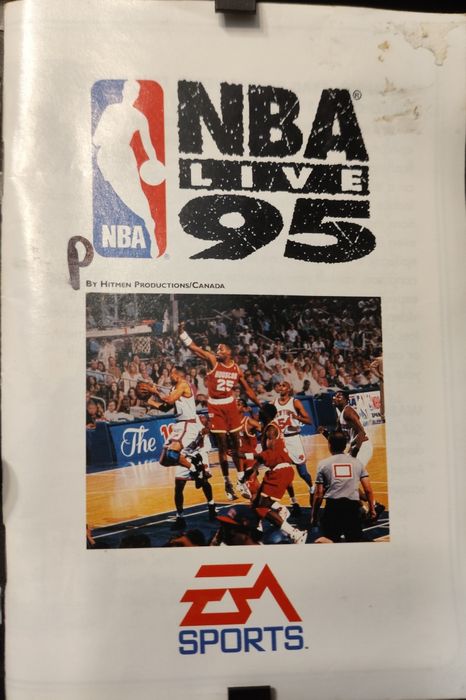 NBA Live 95 Sega Mega Drive