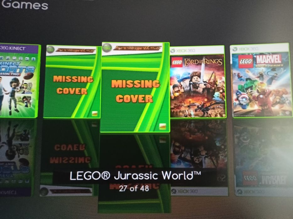 Cały zestaw Xbox 360 z grami.