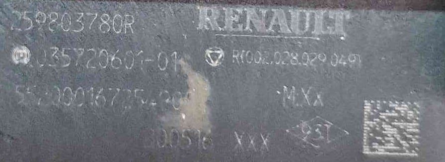 Conjunto de Botões 259803780r - RENAULT CLIO V