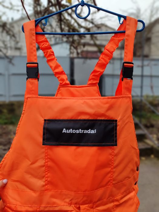 Спец одяг зимовий 52 - 54 робочий напівкомбінезон чоловічий утеплений