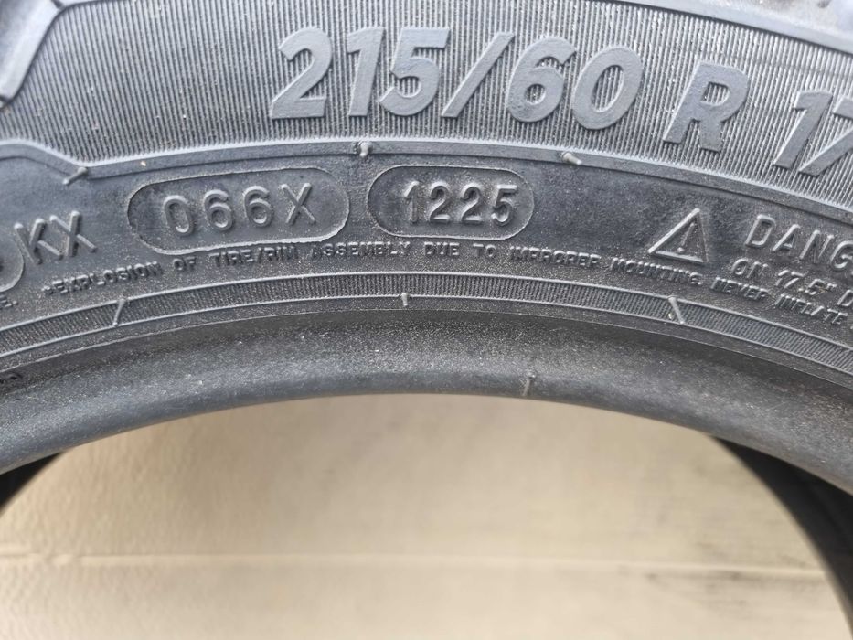 Opony Całoroczne 215/60/17C 109/107T Michelin CrossClimate Rok 2025