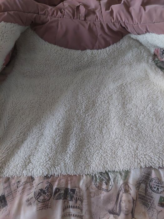 Зимова куртка для дівчинки 5-6 років