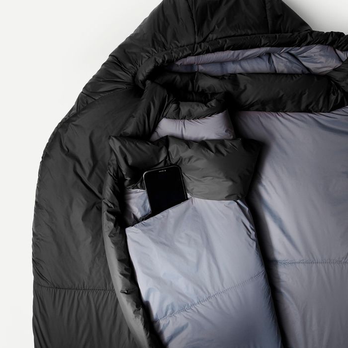 Saco-Cama de Trekking 5°C MT500 Preto