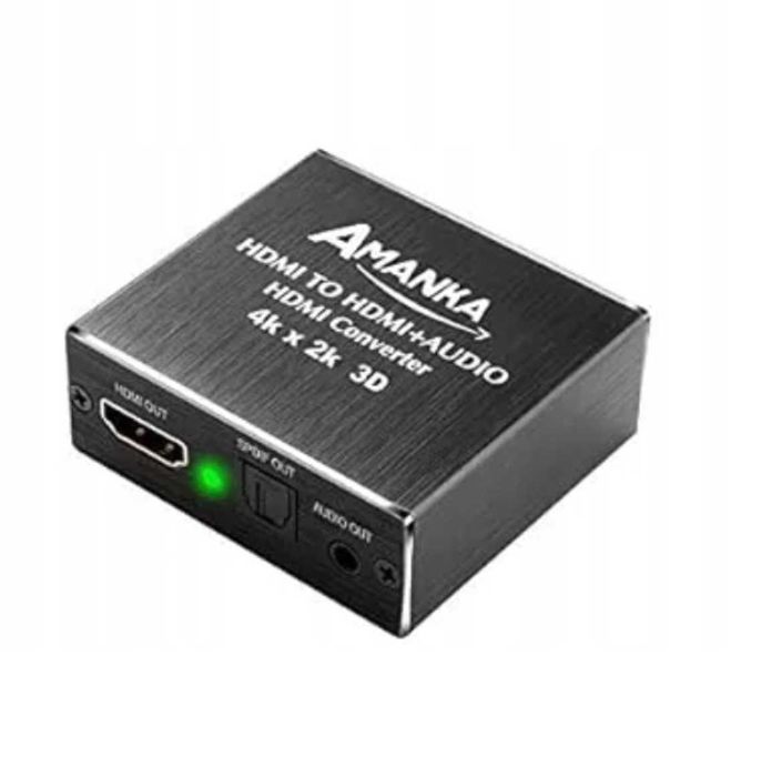 Amanka 4K Konwerter Wejście HDMI Wyjście HDMI