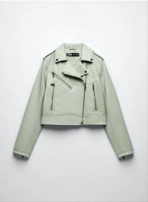 Куртка косуха з еко-шкіри Zara оригінал