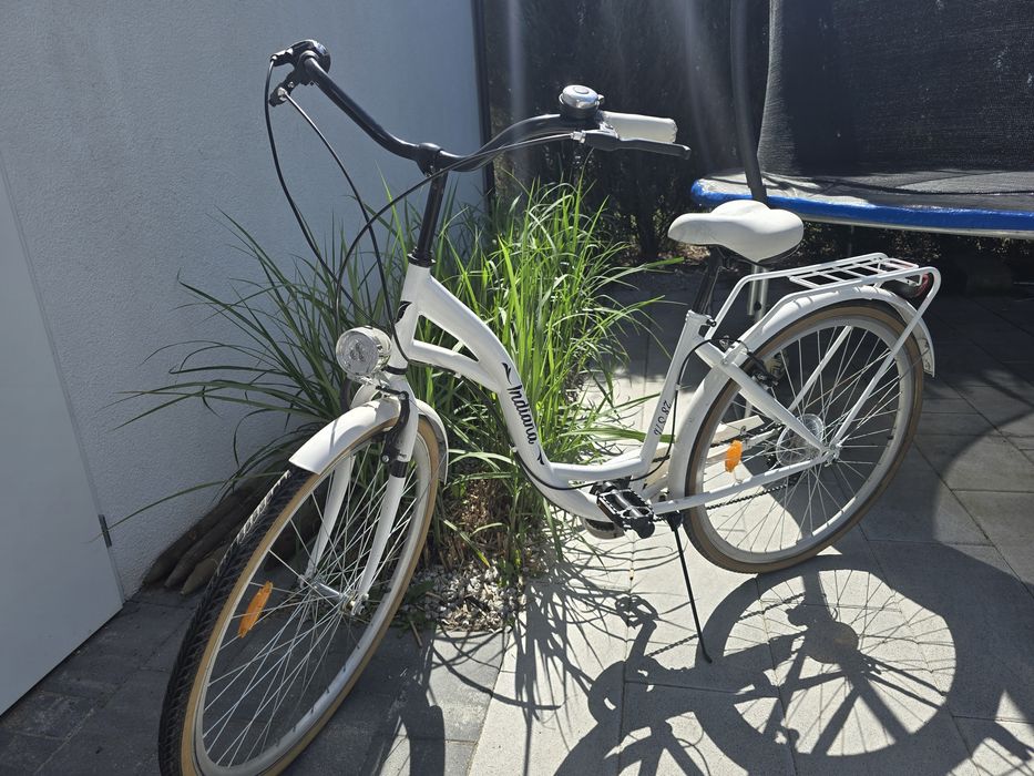 Rower miejski damski Indiana Moena 28” City Line Shimano