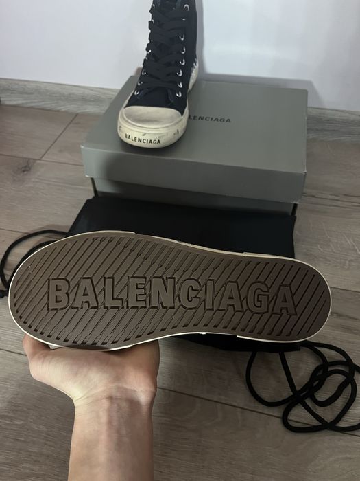 Кросівки/Кеди Balenciaga paris high-top graffiti