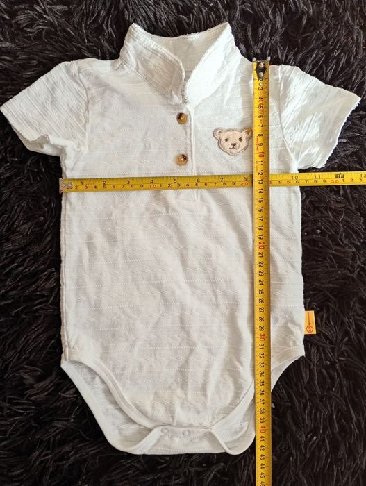 Steiff,Koszulowe body 86 cm unisex