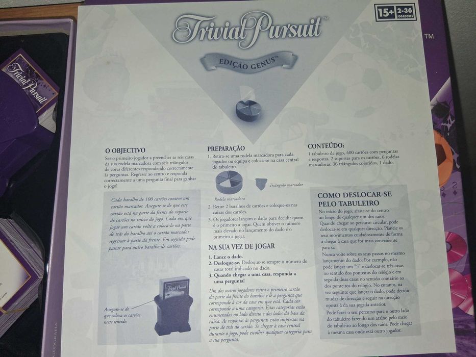 Trivial Pursuit Edição Genus como novo