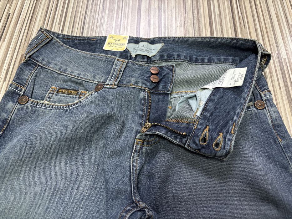Spodnie damskie jeans 28/33 pas 71 cm Lee Maverick szwedy nowe