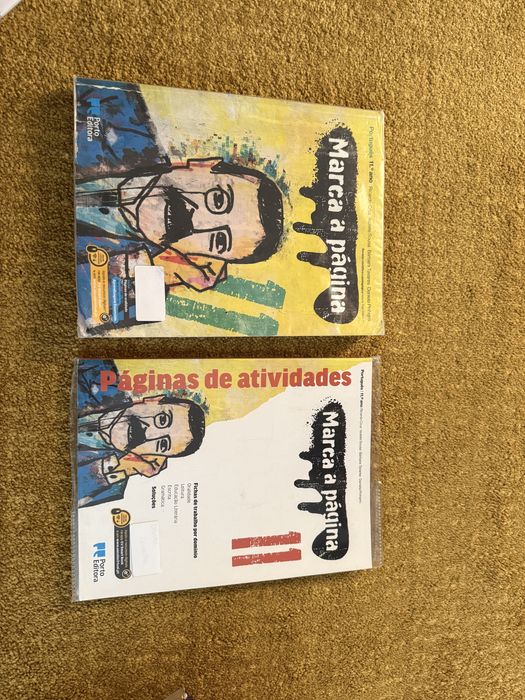 Marca a página - manual e caderno atividades português 11 ano