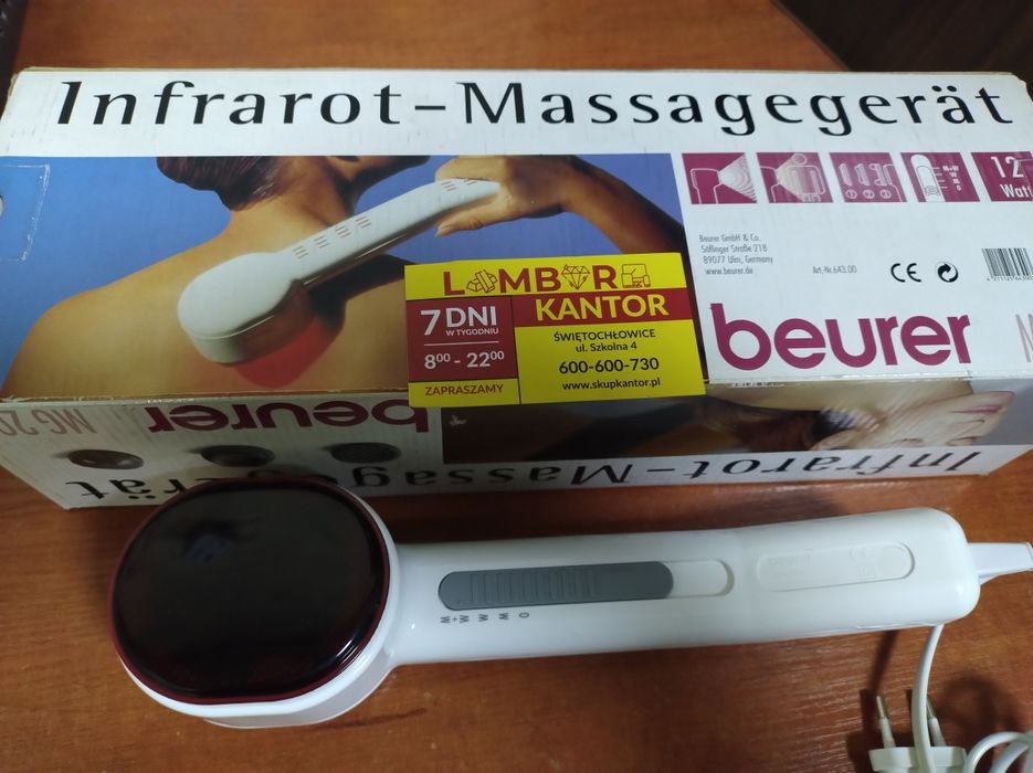 (4314/25)Beurer do masażu MG 20