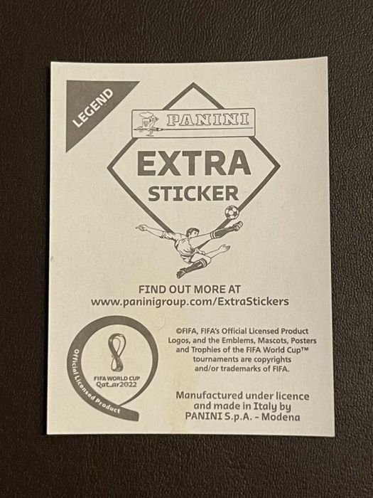 Robert lewandowski BRONZE extra sticker lengend