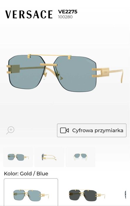 Okulary przeciwsłoneczne Versace