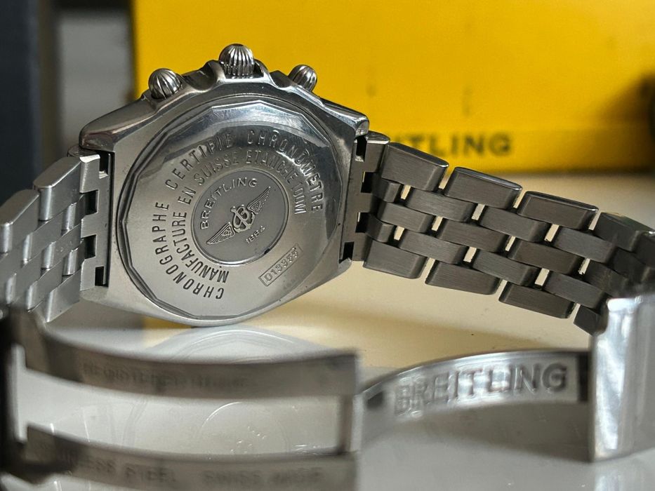 Breitling Crosswind Chronograph Steel & Gold - Full Set