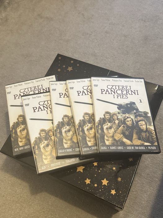 Czterej pancerni i pies, DVD, 5 części