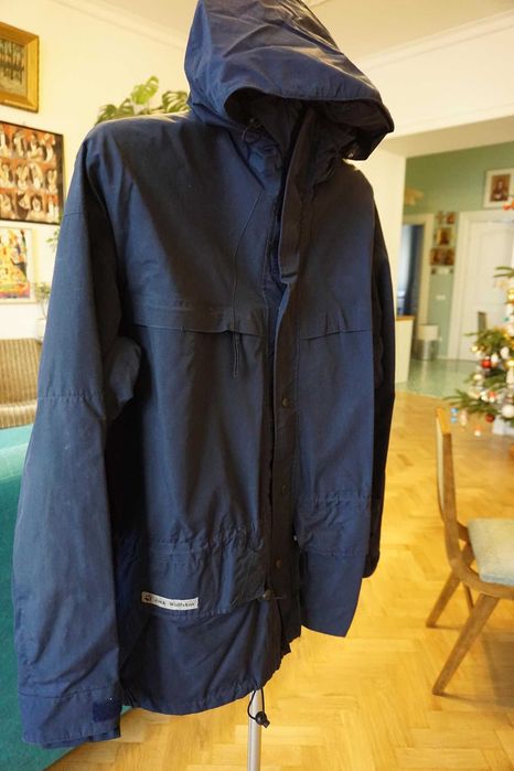 Jack Wolfskin Kurtka Techniczna deszcz wiatr Męska Kaptur L membrana