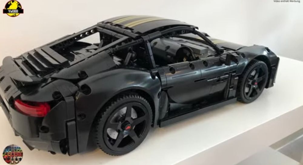 Klocki marki CADA model Porsche Ruf