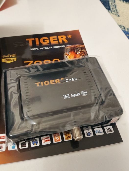 Супутниковий ресивер Tiger Z280. Супутникове телебачення. Ресивер тґ