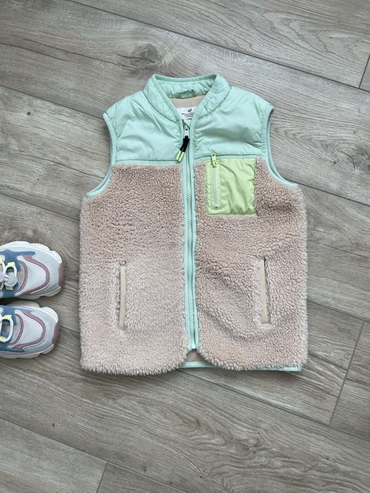 Жилетка шерпа h&m
