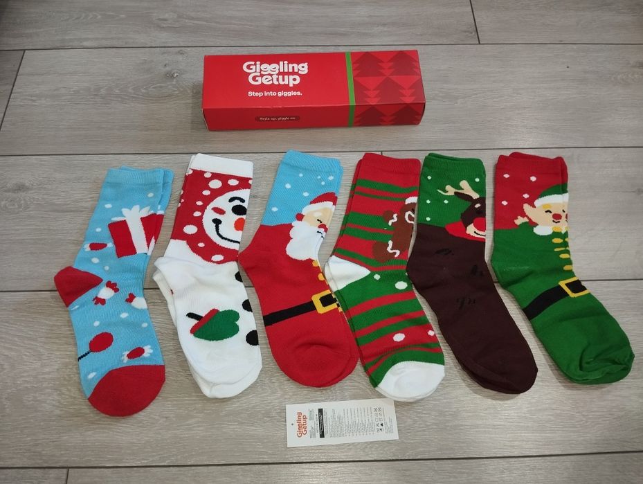 Skarpetki świąteczne