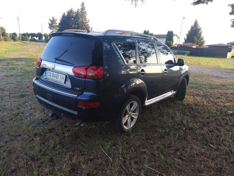 Peugeot 4007 2.2 дизель повний привід читати опис