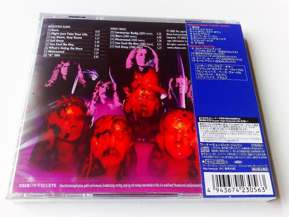 SHM-CD_Deep Purple - BURN /2016 JAPAN Edit 30th Ann/_(S/S): 1 879