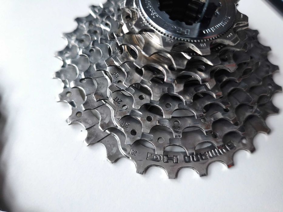 Kaseta Shimano HG400-9 | 11-28T | + Łańcuch HG93 + Spinka | BDB