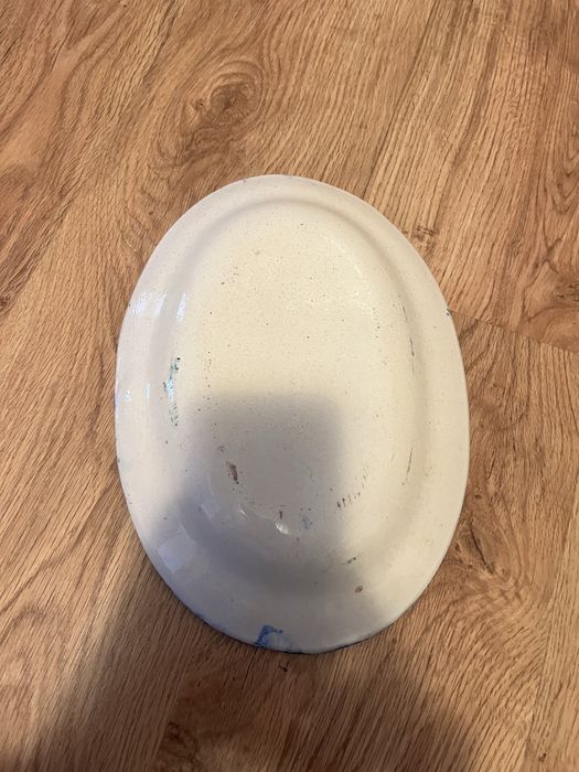 Travessa pintada à mão