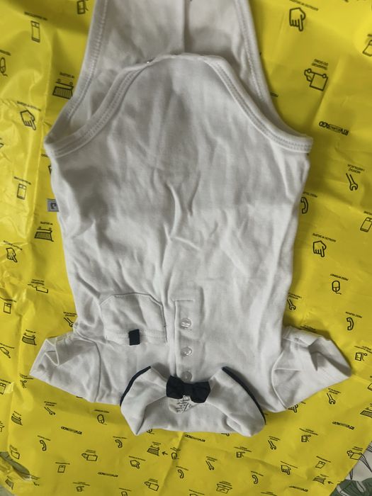 Body z muszką rozmiar 80