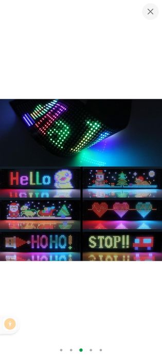 Гнучкий світлодіодний екран LED Matrix Panel