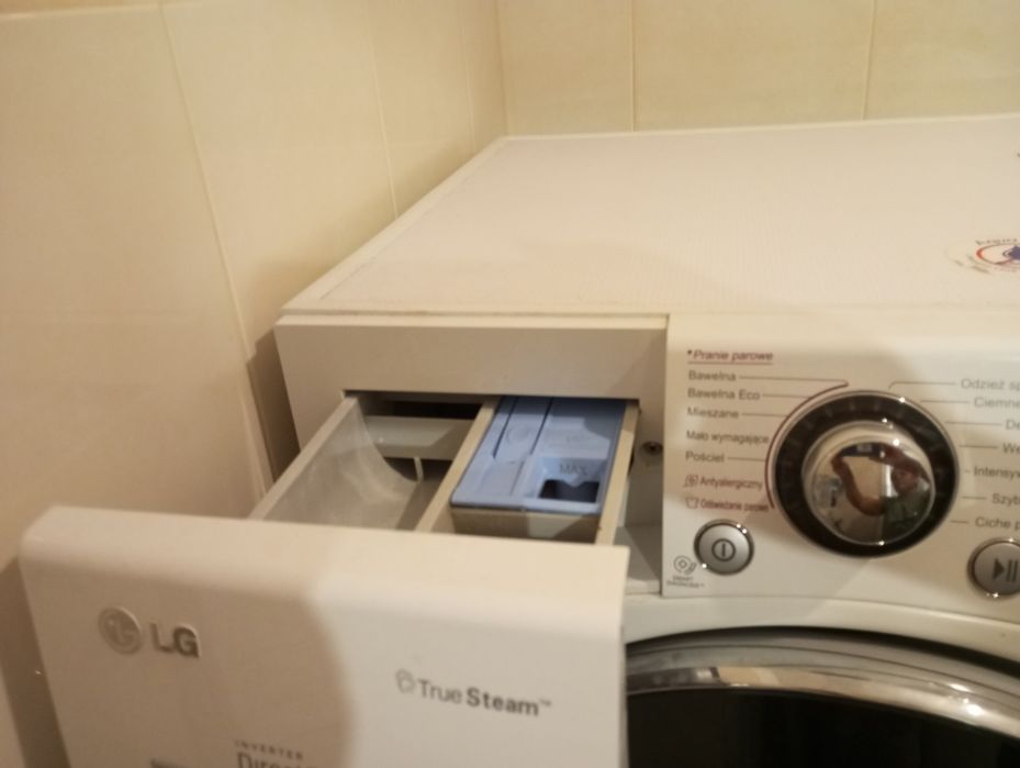 Pralka LG z funkcją prania parowego